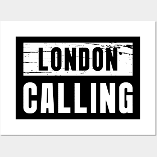 LONDON CALLING Posters and Art